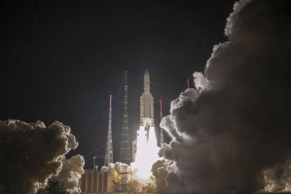 Ariane-5-Rakete mit BepiColombo