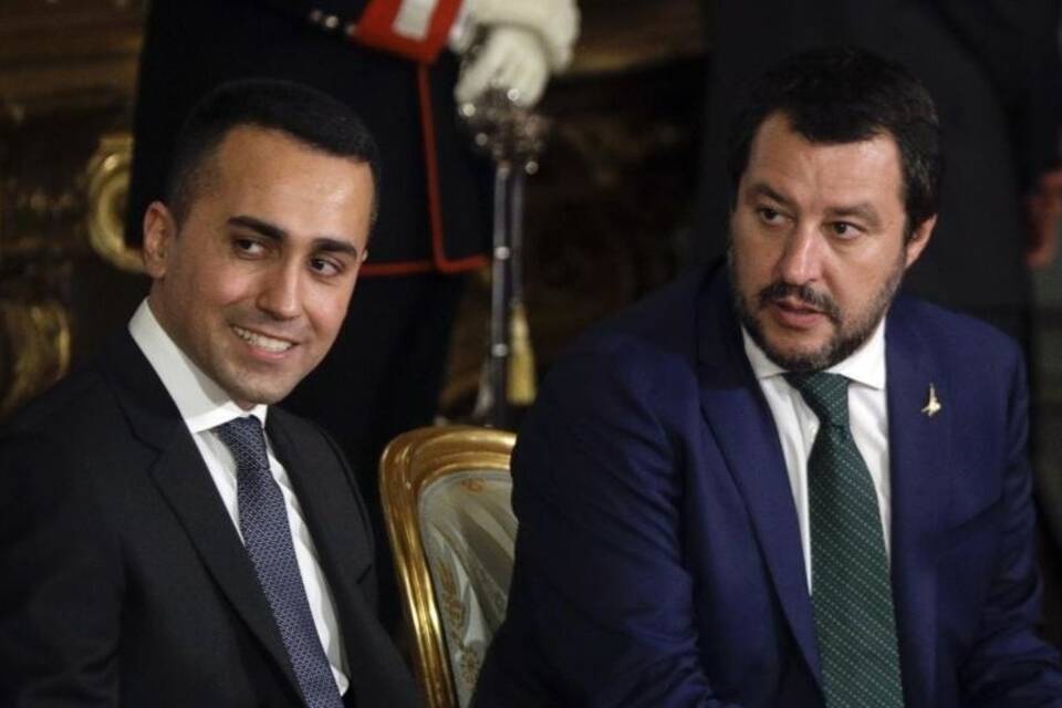 Luigi Di Maio und Matteo Salvini