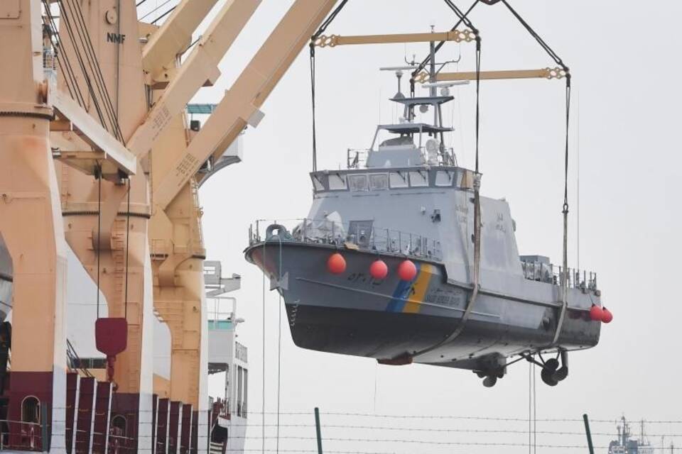 Küstenschutzboot für Saudi-Arabien