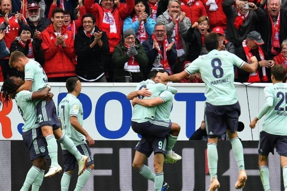 Der FC Bayern rückt an den BVB ran Der FC Bayern rückt an den BVB ran