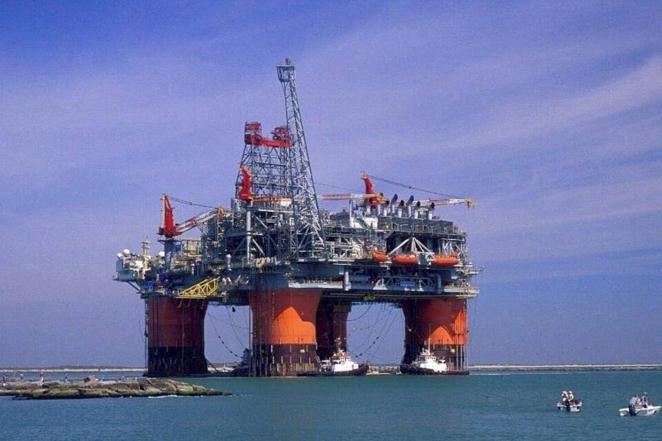 Ölplattform BP
