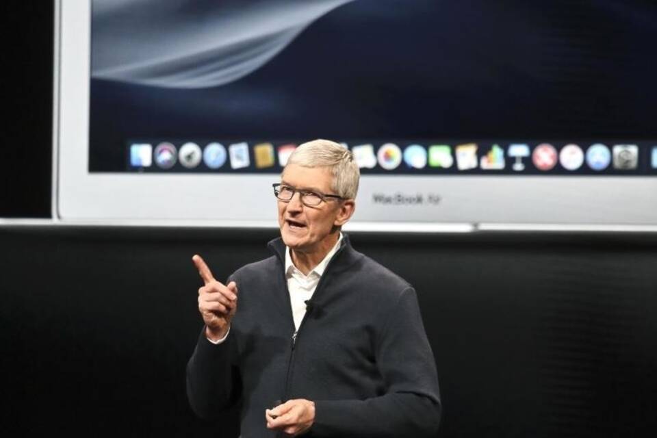 Präsentation in New York Apple erneuert EinstiegsLaptop MacBook Air