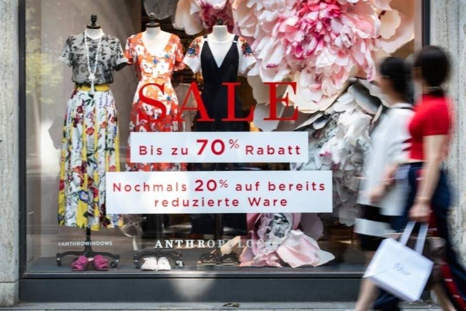 "Sale" im Einzelhandel "Sale" im Einzelhandel