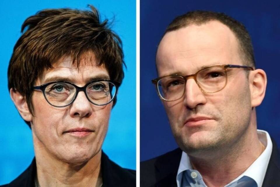 Kramp-Karrenbauer und Spahn Kramp-Karrenbauer und Spahn