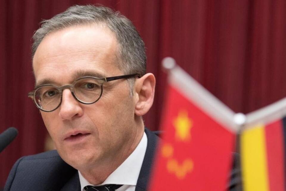 Außenminister Heiko Maas in China Außenminister Heiko Maas in China