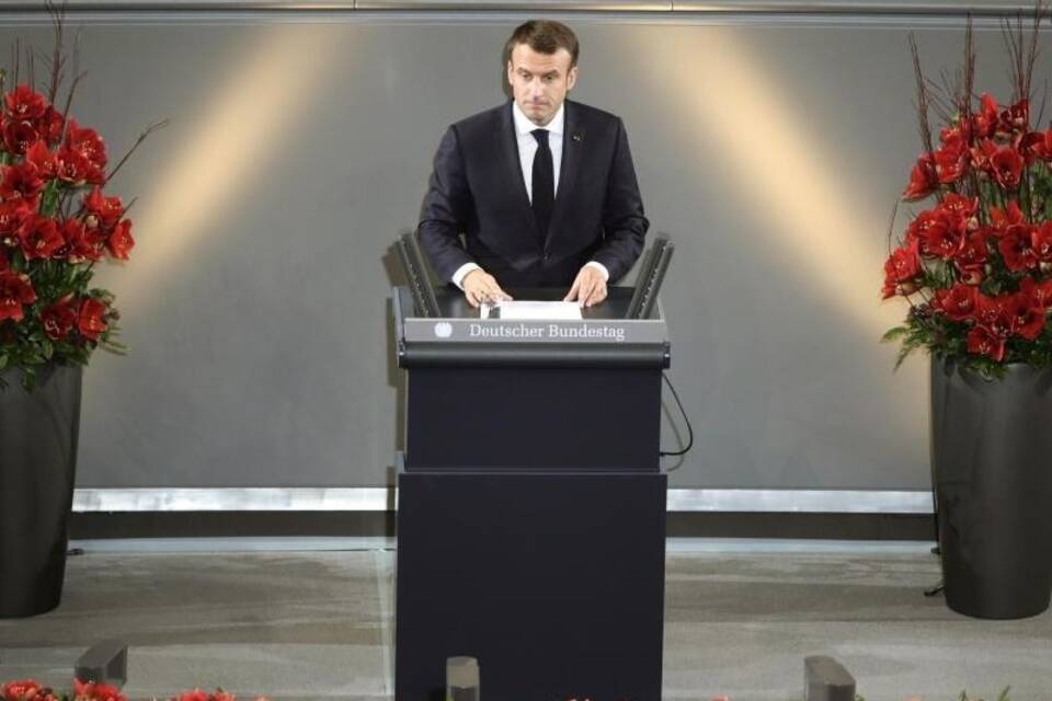 Macron im Bundestag