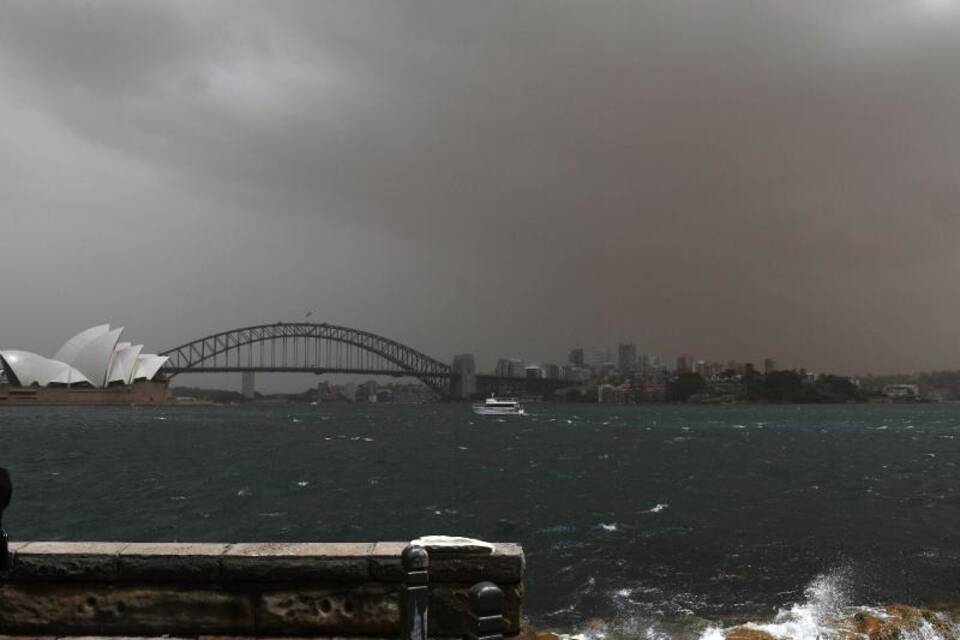 Sandsturm über Sydney