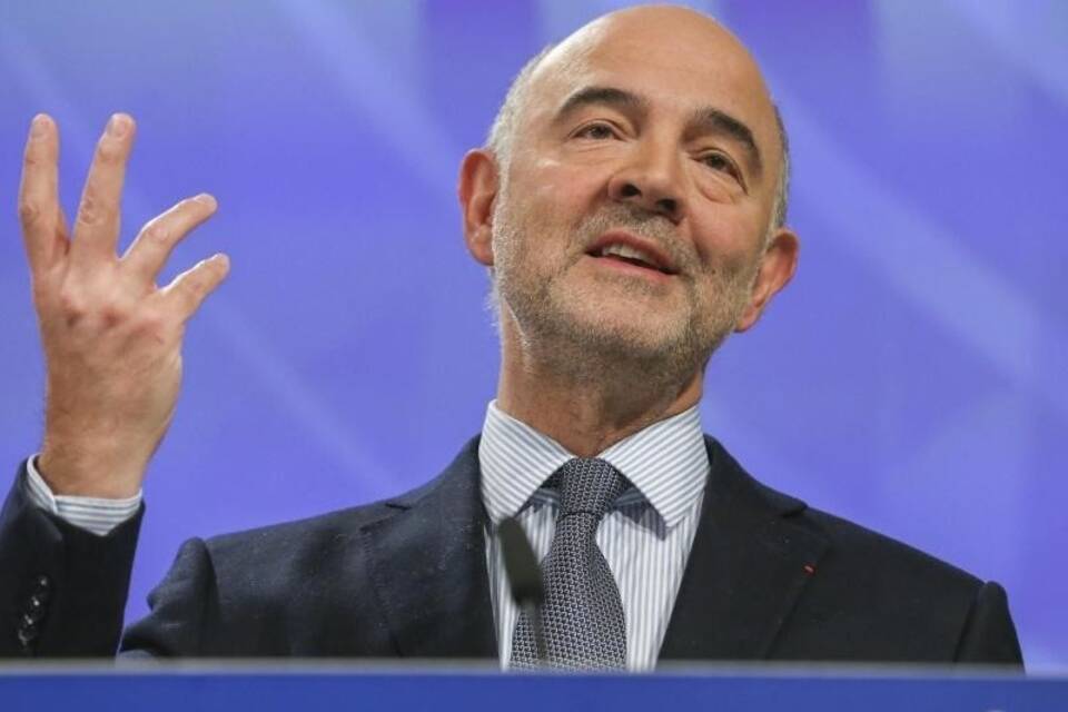 EU-Wirtschaftskommissar Pierre Moscovici EU-Wirtschaftskommissar Pierre Moscovici