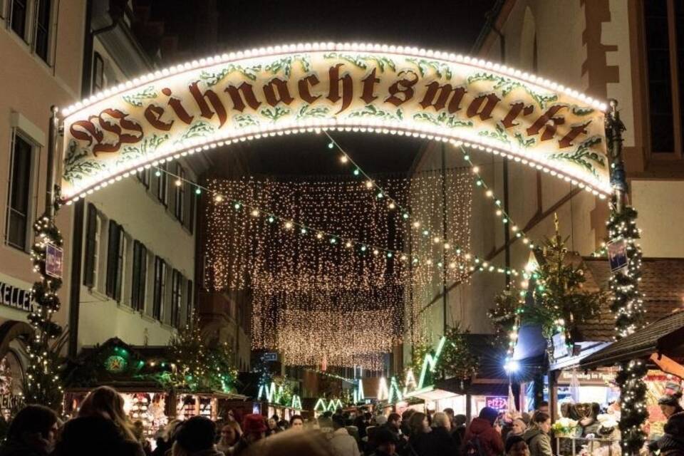 Weihnachtsmarkt in Freiburg