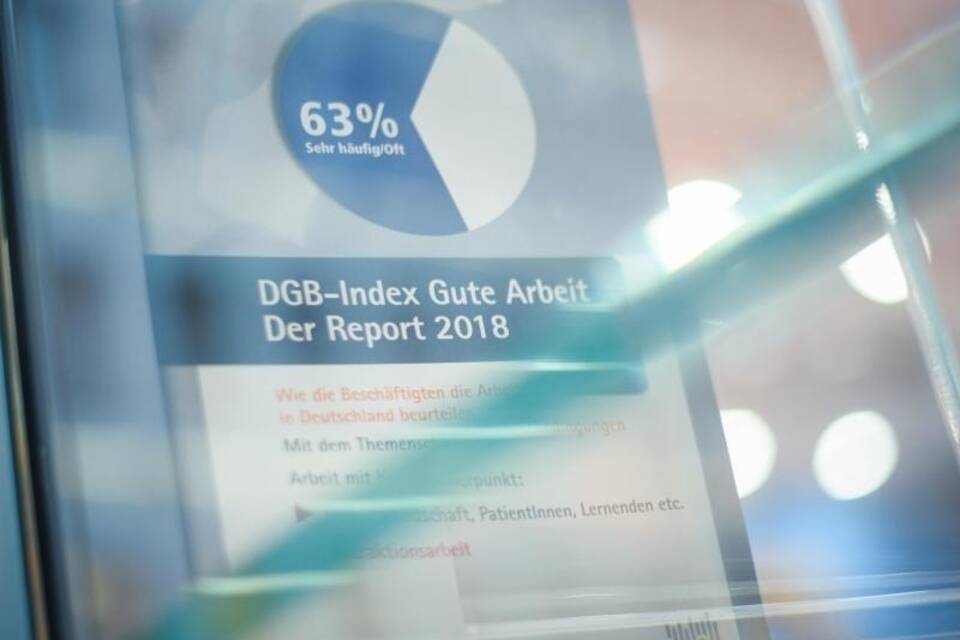 DGB-Index Gute Arbeit 2018 DGB-Index Gute Arbeit 2018