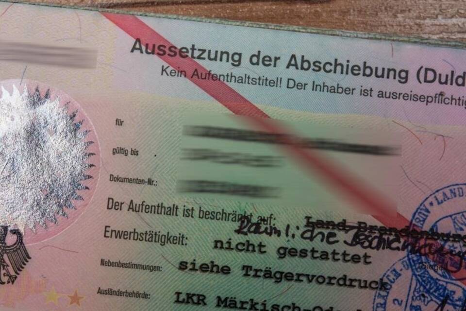 Ausweis für Asylbewerber