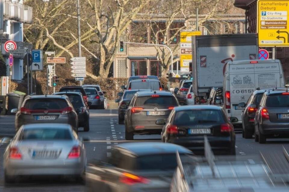 Stadtverkehr in Darmstadt