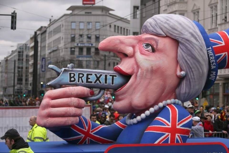 Brexit beim Rosenmontagumzug Brexit beim Rosenmontagumzug