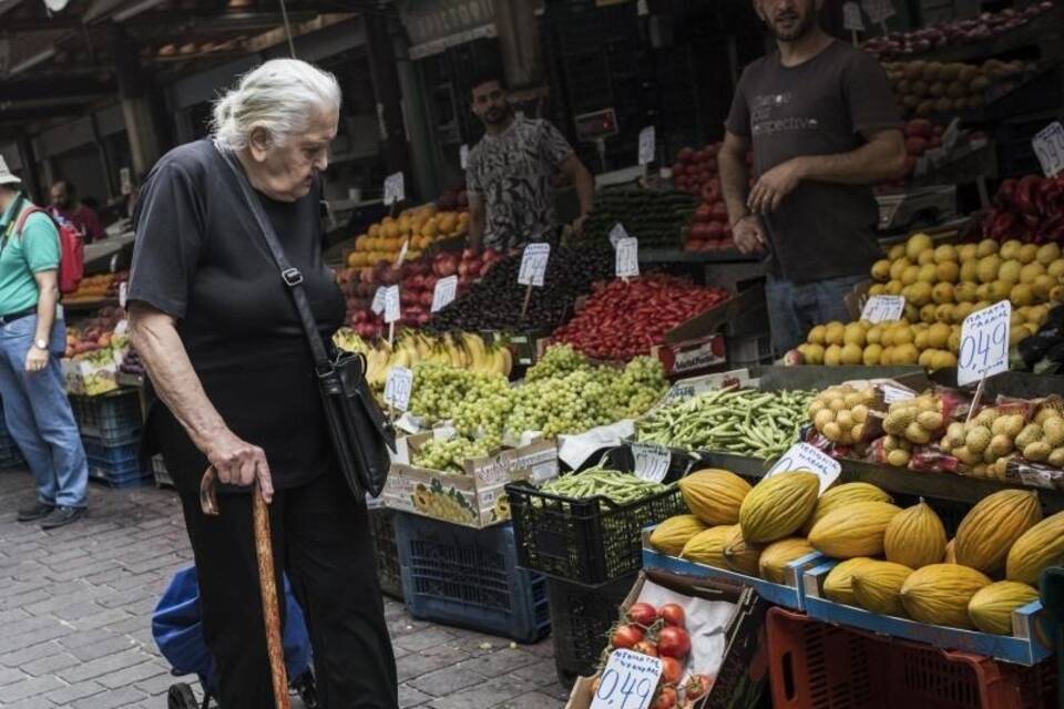 Markt in Athen Markt in Athen