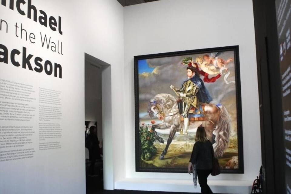«Michael Jackson On The Wall» in Paris