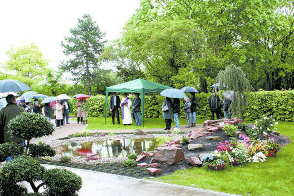 Ein Garten der Ruhe und der Begegnung RheinNeckar Nachrichten und