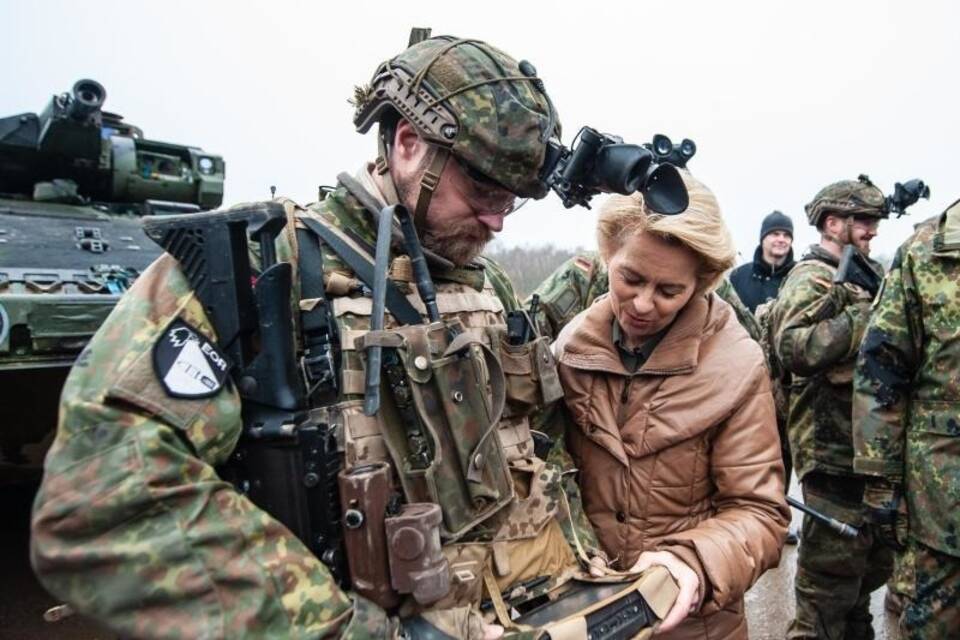 Panzersoldaten in Munster