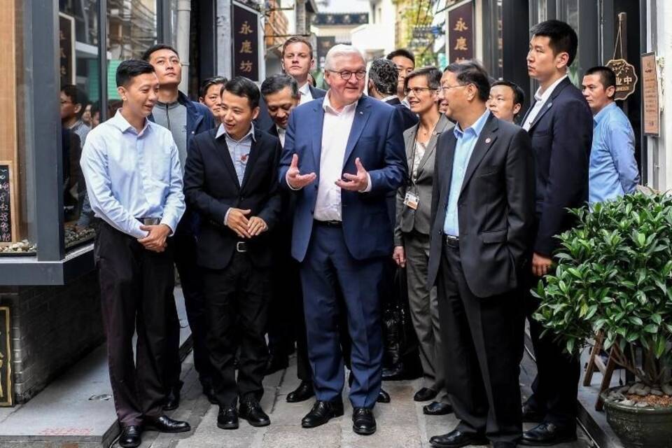 Steinmeier in China