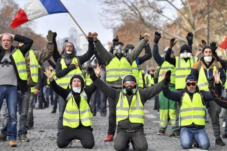 Proteste in Frankreich