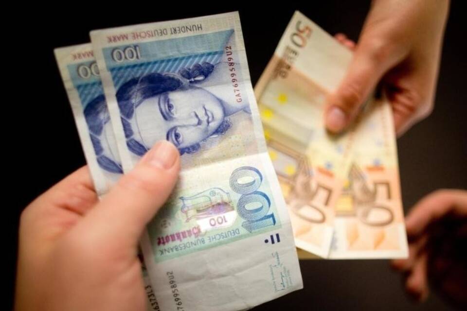 Umtausch von Deutsche-Mark in Euro Umtausch von Deutsche-Mark in Euro