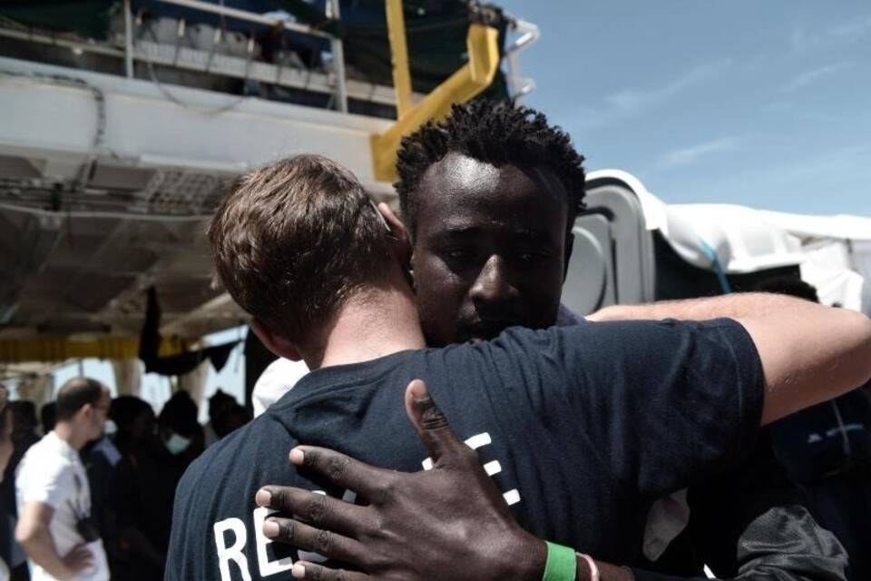 «Aquarius» in Spanien «Aquarius» in Spanien