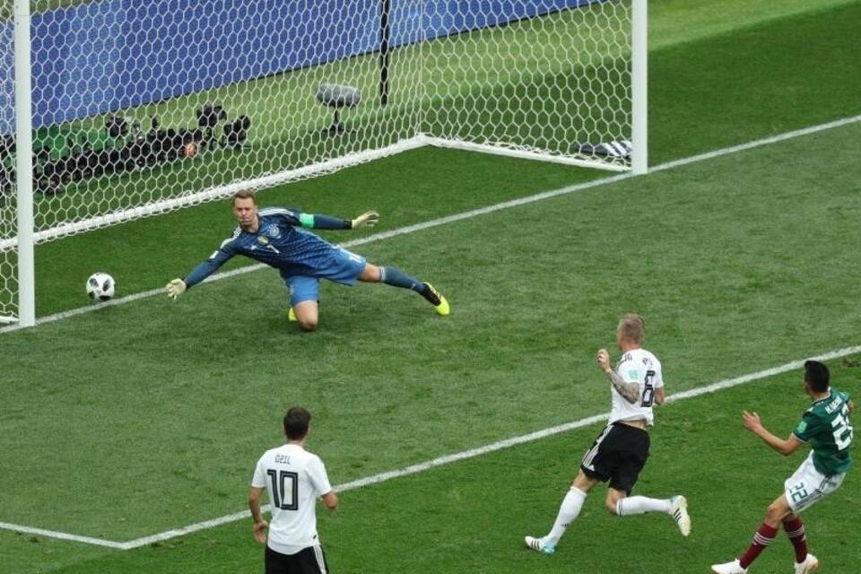 Fussball-WM: Deutschland - Mexiko Fussball-WM: Deutschland - Mexiko
