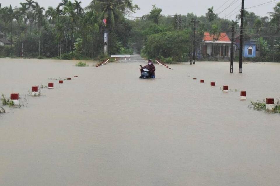 Hochwasser in Vietnam