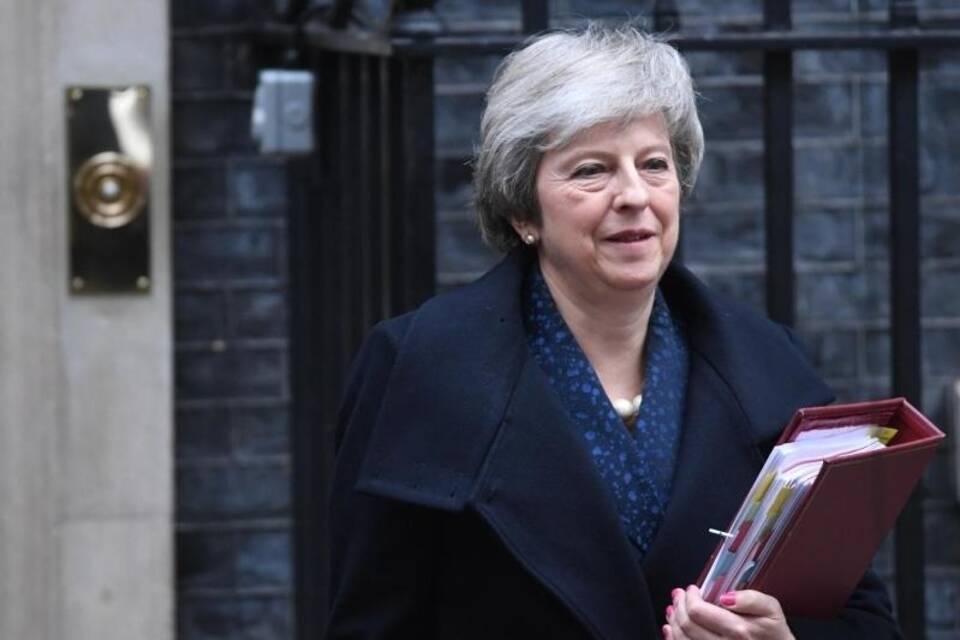 Großbritanniens Premierministerin Theresa May Großbritanniens Premierministerin Theresa May