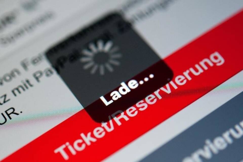 Online-Buchung bei der Bahn Online-Buchung bei der Bahn