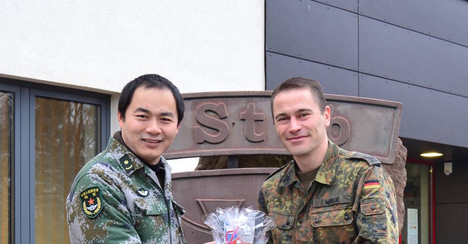 Logistikbataillon 461 Chinesische Armee Nimmt Nachhilfe In Walldurn Buchen Rnz