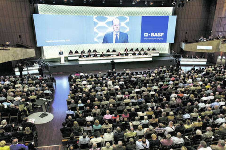 BASFHauptversammlung "Nicht irgendwie die Nummer 1 geworden" Wirtschaft Regional Rhein