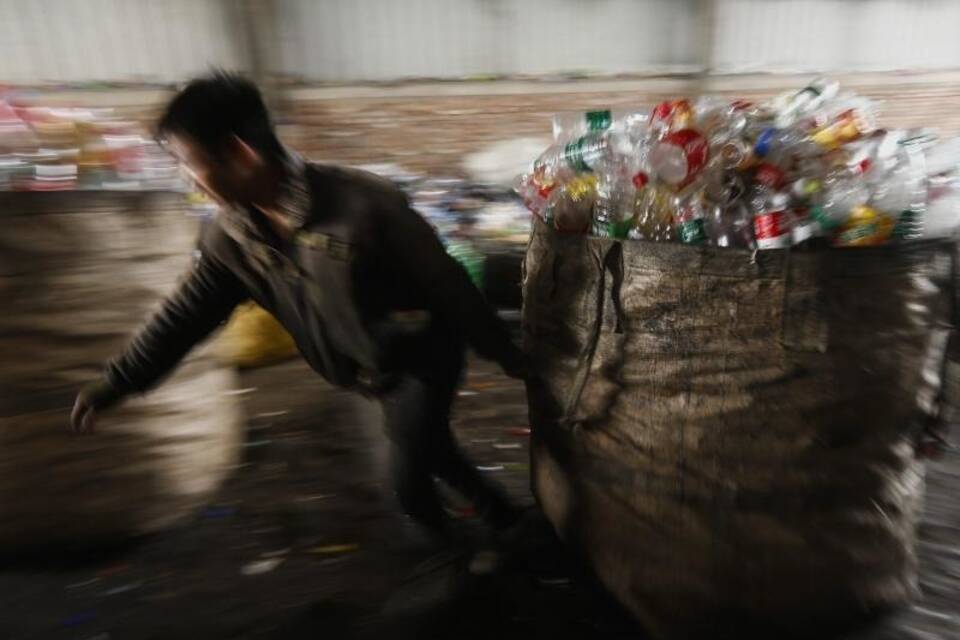 Plastikmüll in China Plastikmüll in China