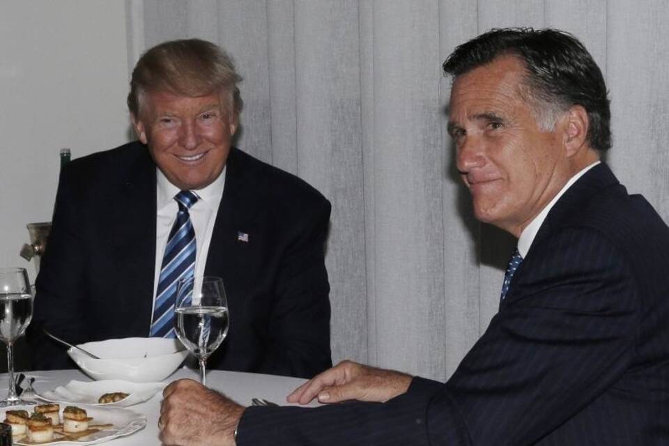 Trump und Romney Trump und Romney