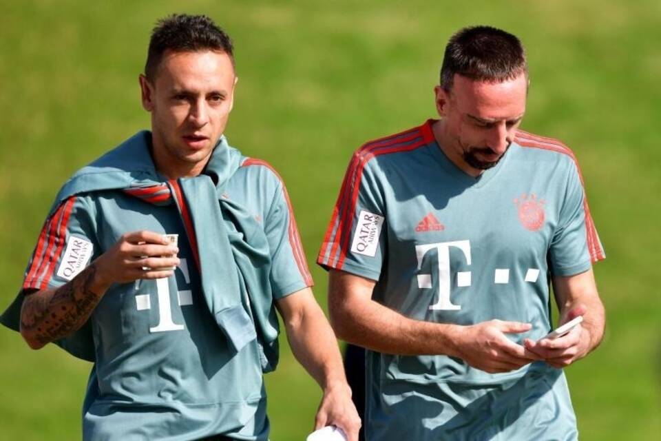 Franck Ribéry und Rafinha