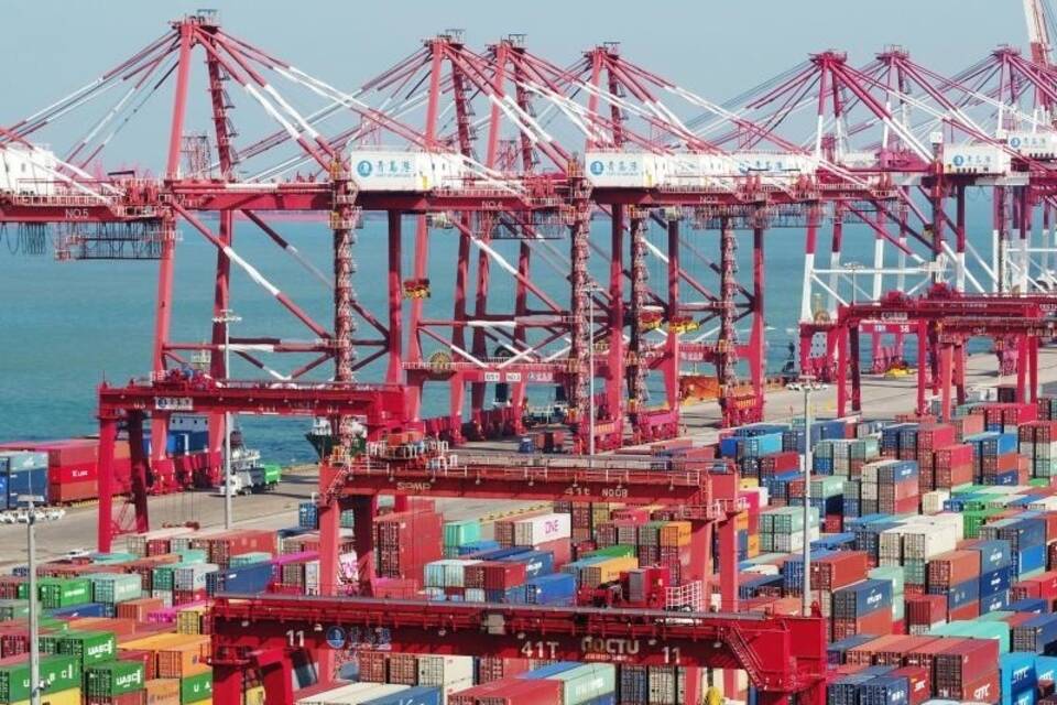 Containerhafen in China