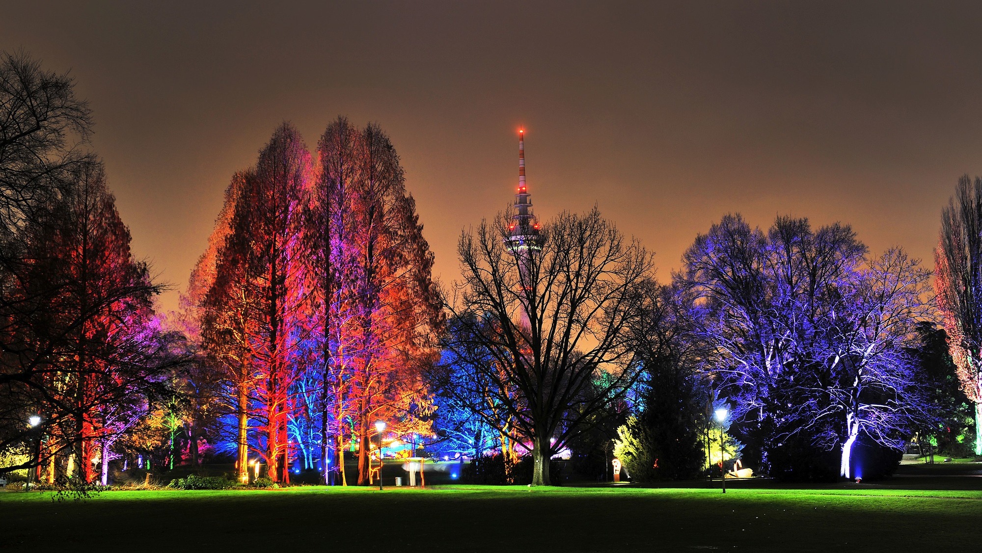 Mannheim Winterlichter Leuchten Ab Dem 19 Januar Im Luisenpark