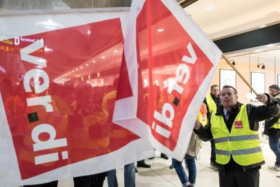 Warnstreik am Flughafen Köln/Bonn