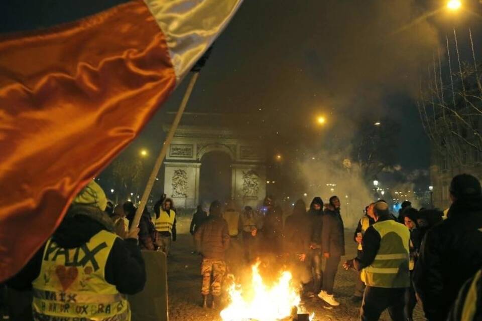 «Gelbwesten»-Proteste in Paris
