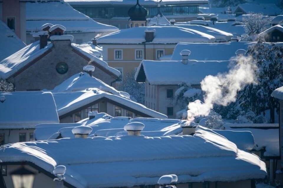 Winterwetter in Berchtesgaden