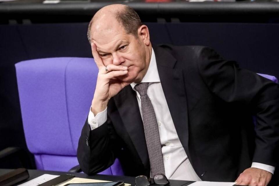 Bundesfinanzminister Scholz