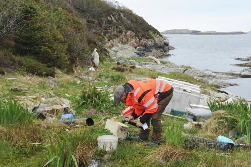 Müll auf norwegischer Insel