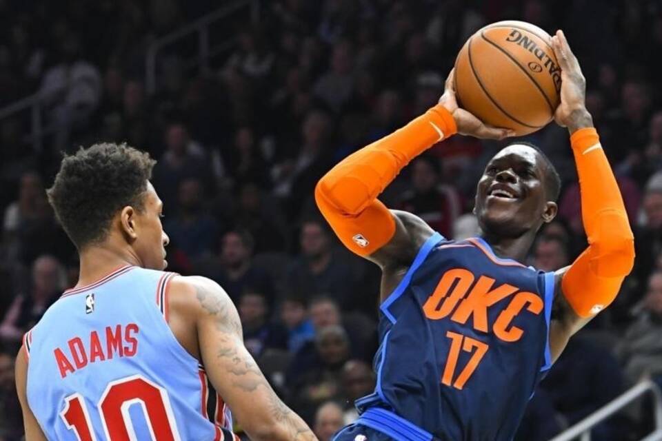 NBA Trotz 21 Punkten von Schröder Oklahoma verliert gegen Hawks
