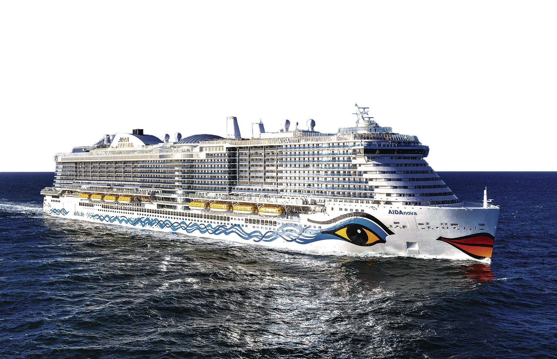 Gutes Gewissen Auf See Kreuzfahrtschiff Aida Nova Läuft