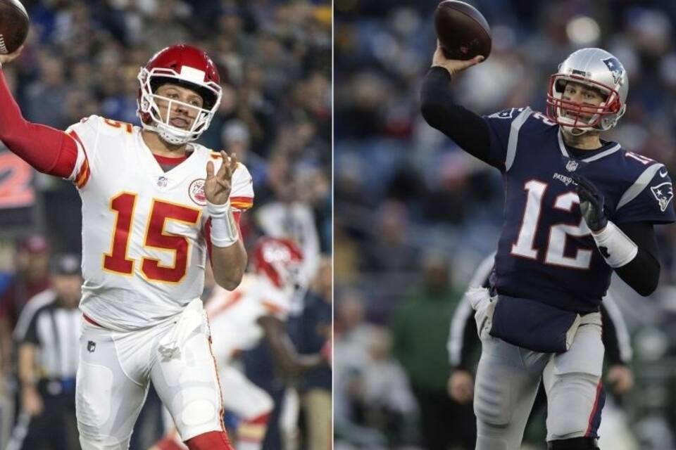 Mahomes und Brady Mahomes und Brady