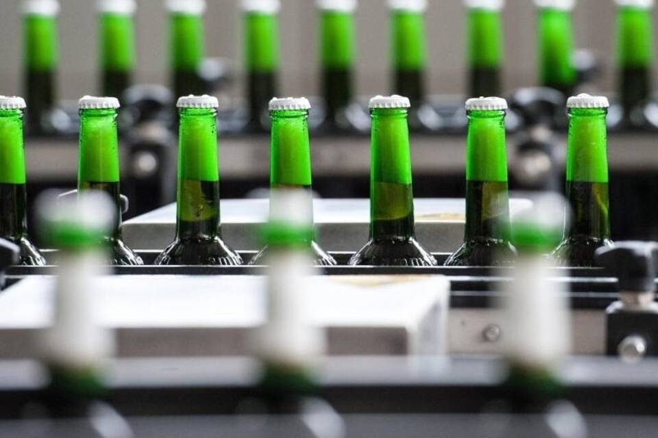 Bier-Produktion Bier-Produktion