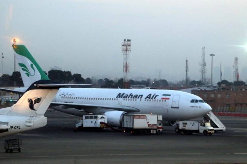 Mahan Air in Tehran