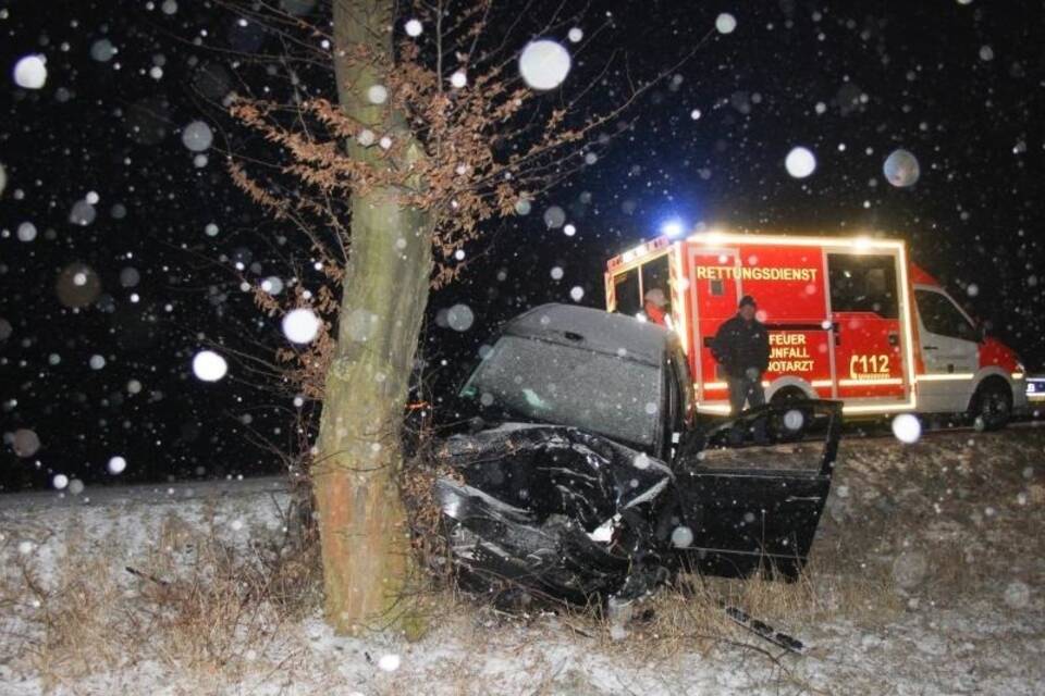 Glatteisunfall