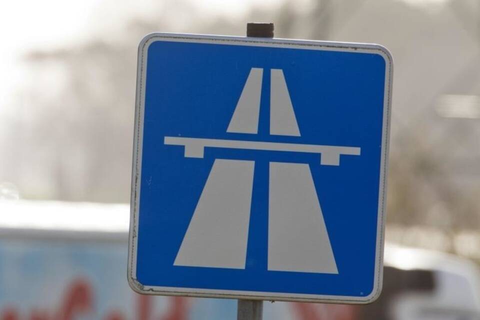 Autobahnschild Autobahnschild