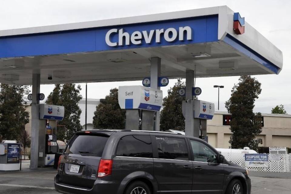 Tankstelle von Chevron