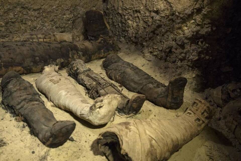 Grabkammer mit 40 Mumien